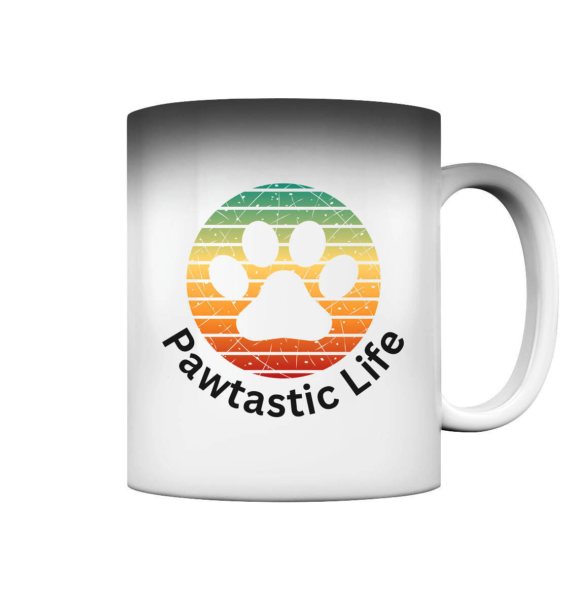 Premium Pfotenpoesie Magic Tasse Pawtastic Life