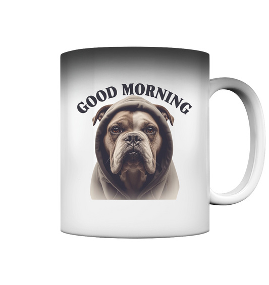 Premium Pfotenpoesie Magic Tasse GOOD MORNING