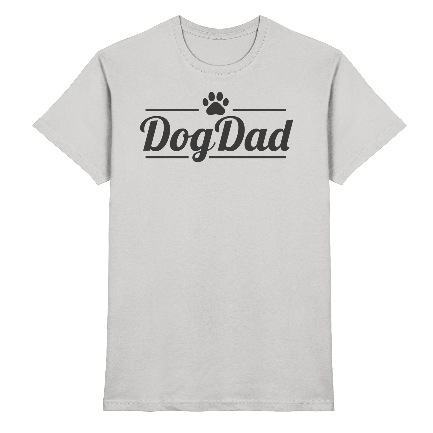 Premium Pfotenpoesie T-Shirt Dog Dad