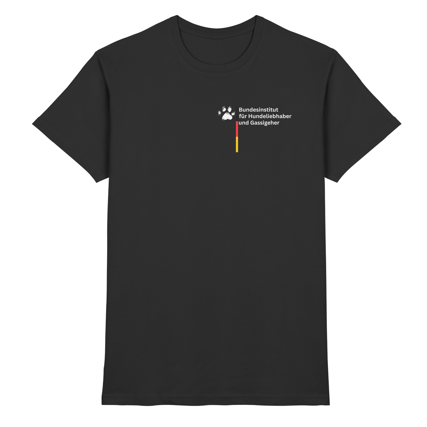Premium Pfotenpoesie T-Shirt Bundesinstitut