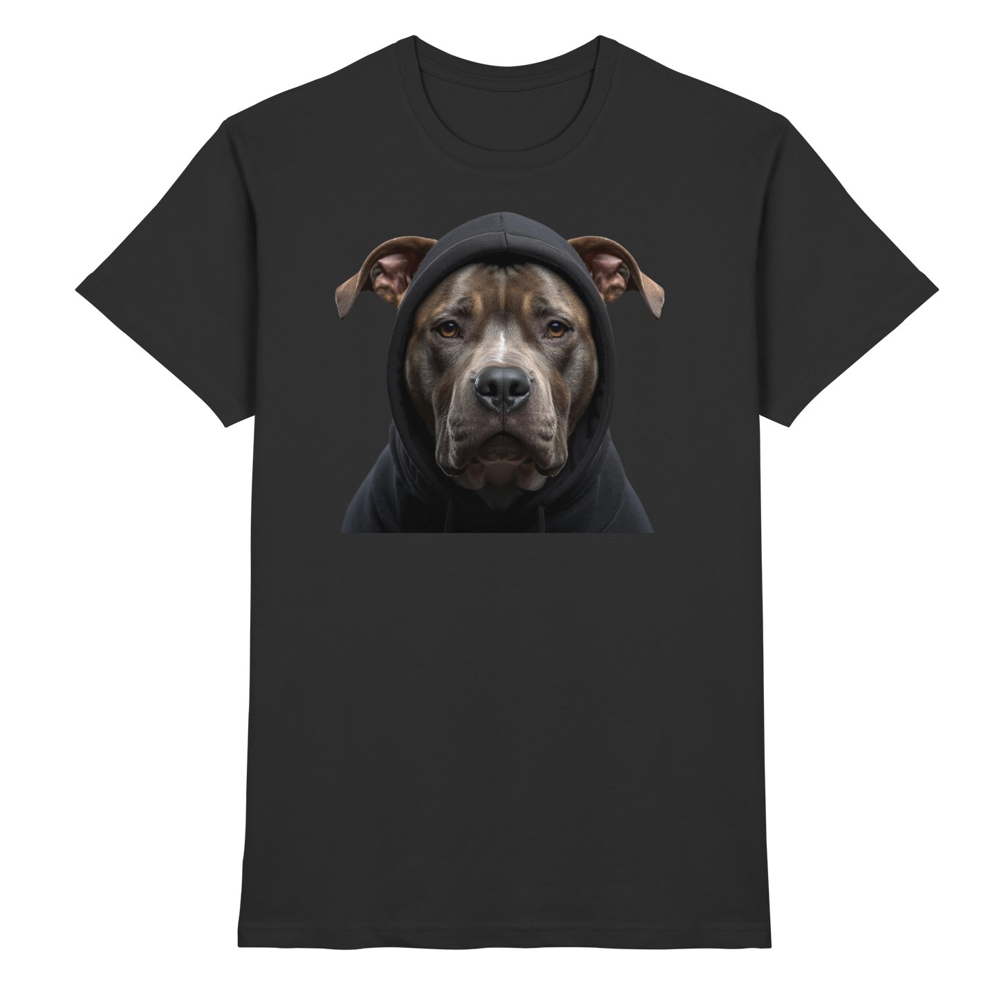 Premium Pfotenpoesie T-Shirt Pitbull