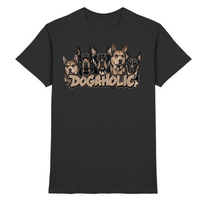 Dogaholic Premium Herren Shirt
