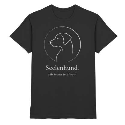 Seelenhund Für immer im Herzen Premium Unisex Shirt
