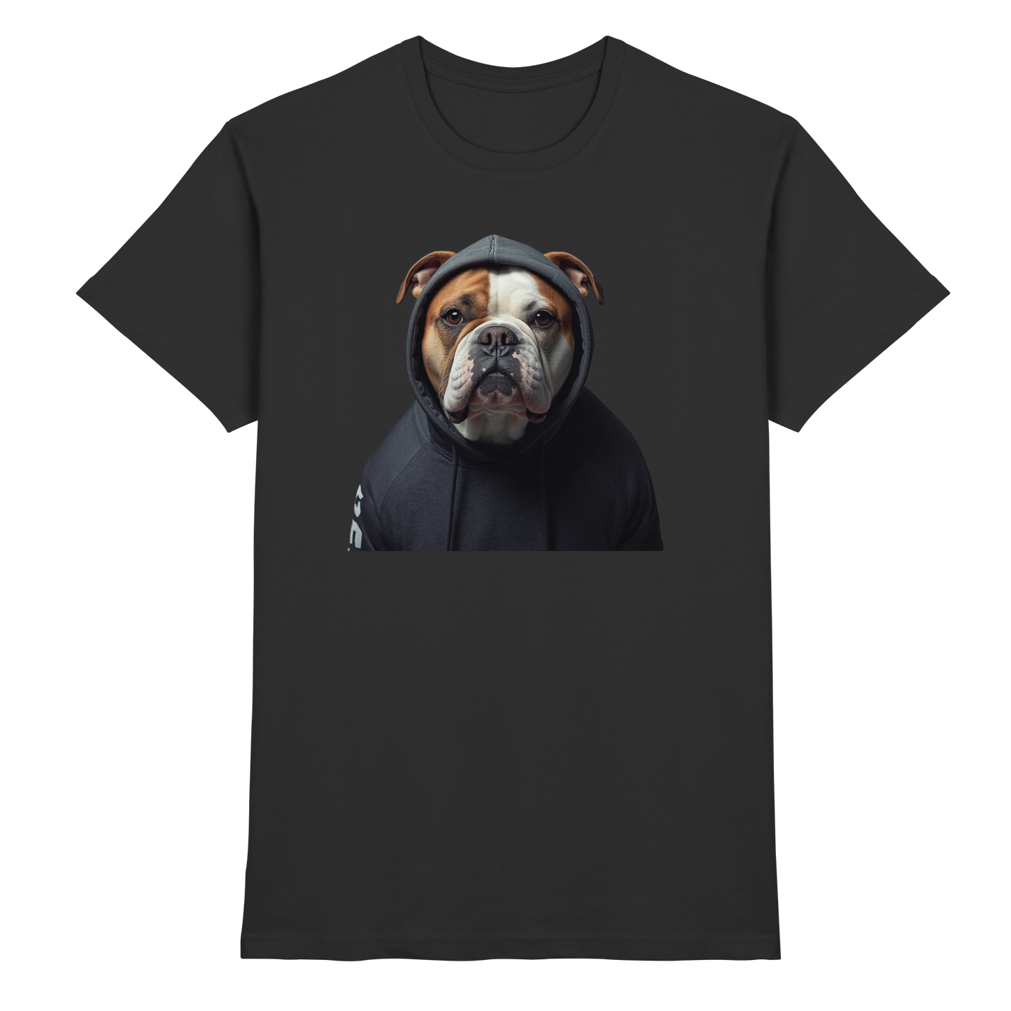 Premium Pfotenpoesie T-Shirt Amarican Bulldog
