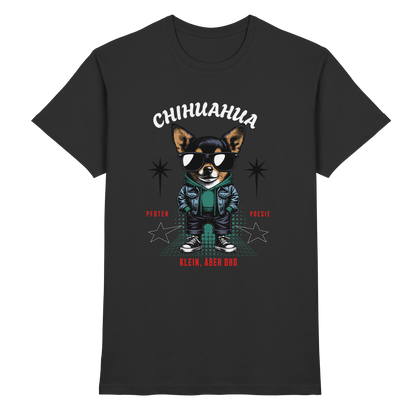 CHIHUAHUA Premium Herren Shirt Pfotenpoesie