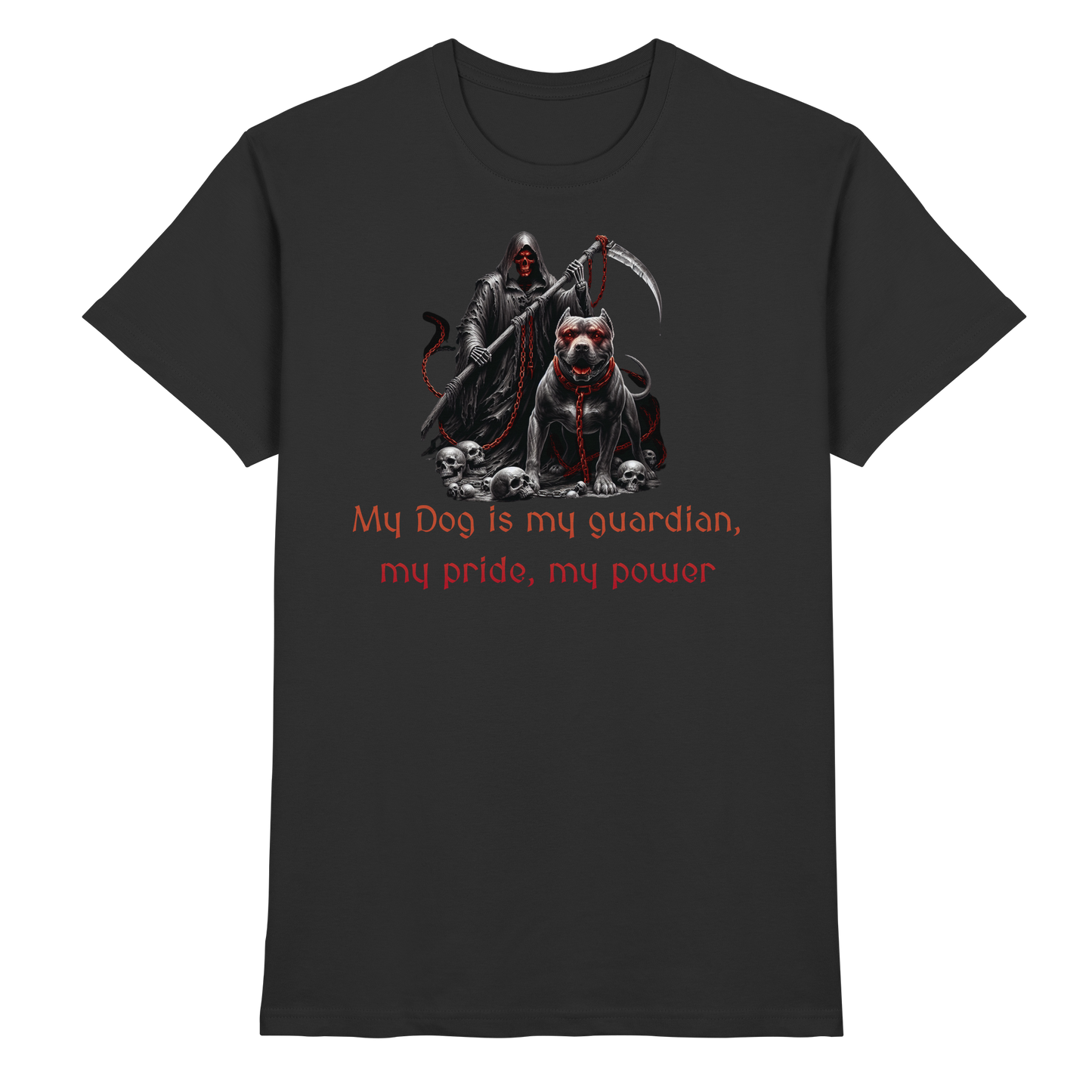 Premium Pfotenpoesie T-Shirt  My Guardian