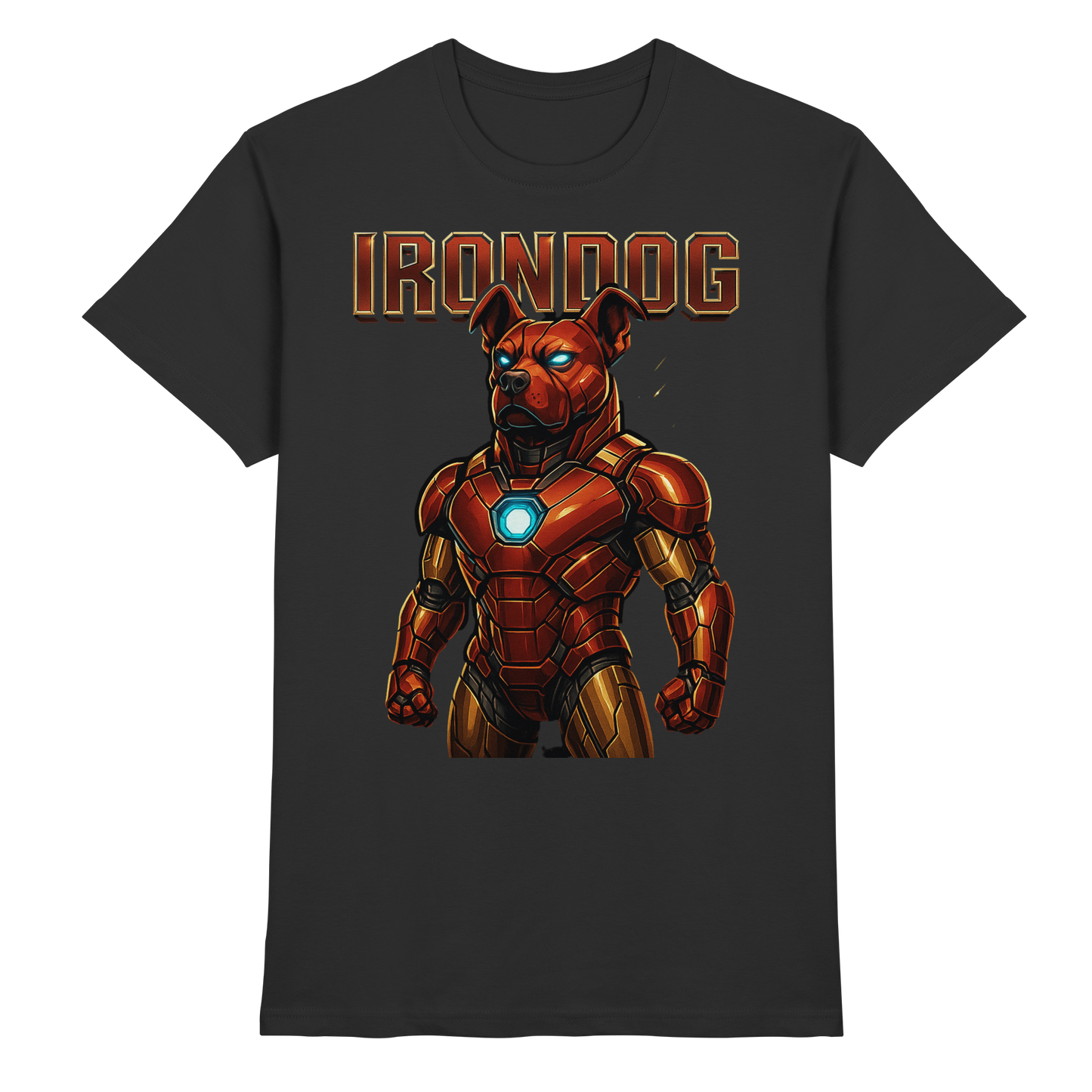 Premium Pfotenpoesie T-Shirt IRONDOG