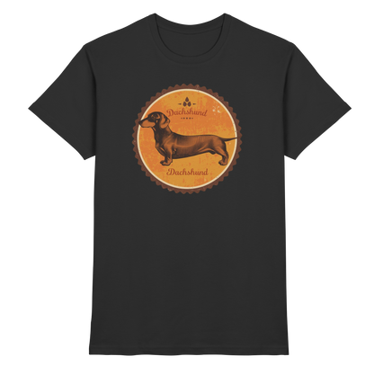 Vintage Dachshund Premium Unisex Shirt