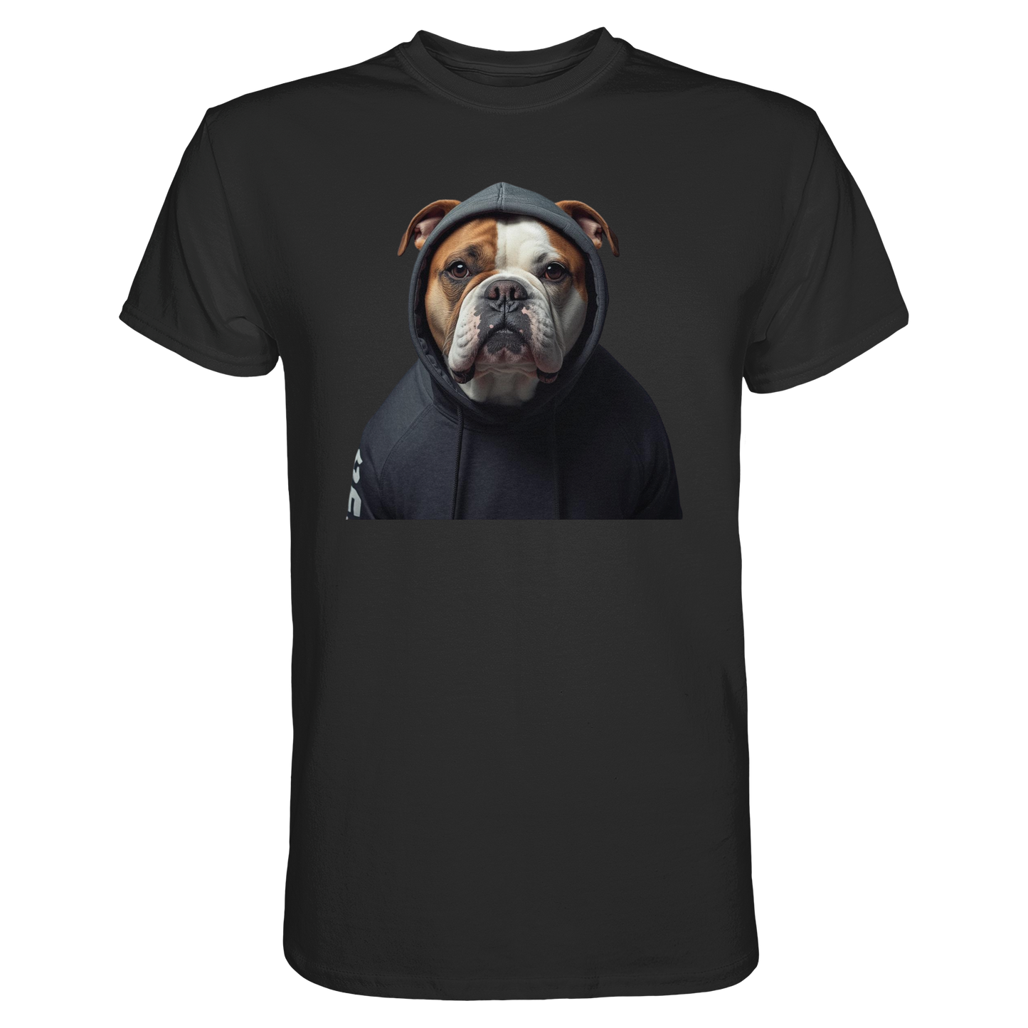 Premium Pfotenpoesie T-Shirt Amarican Bulldog