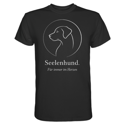 Seelenhund Für immer im Herzen Premium Unisex Shirt