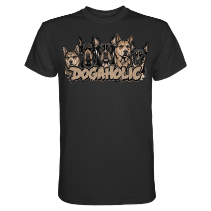 Dogaholic Premium Herren Shirt