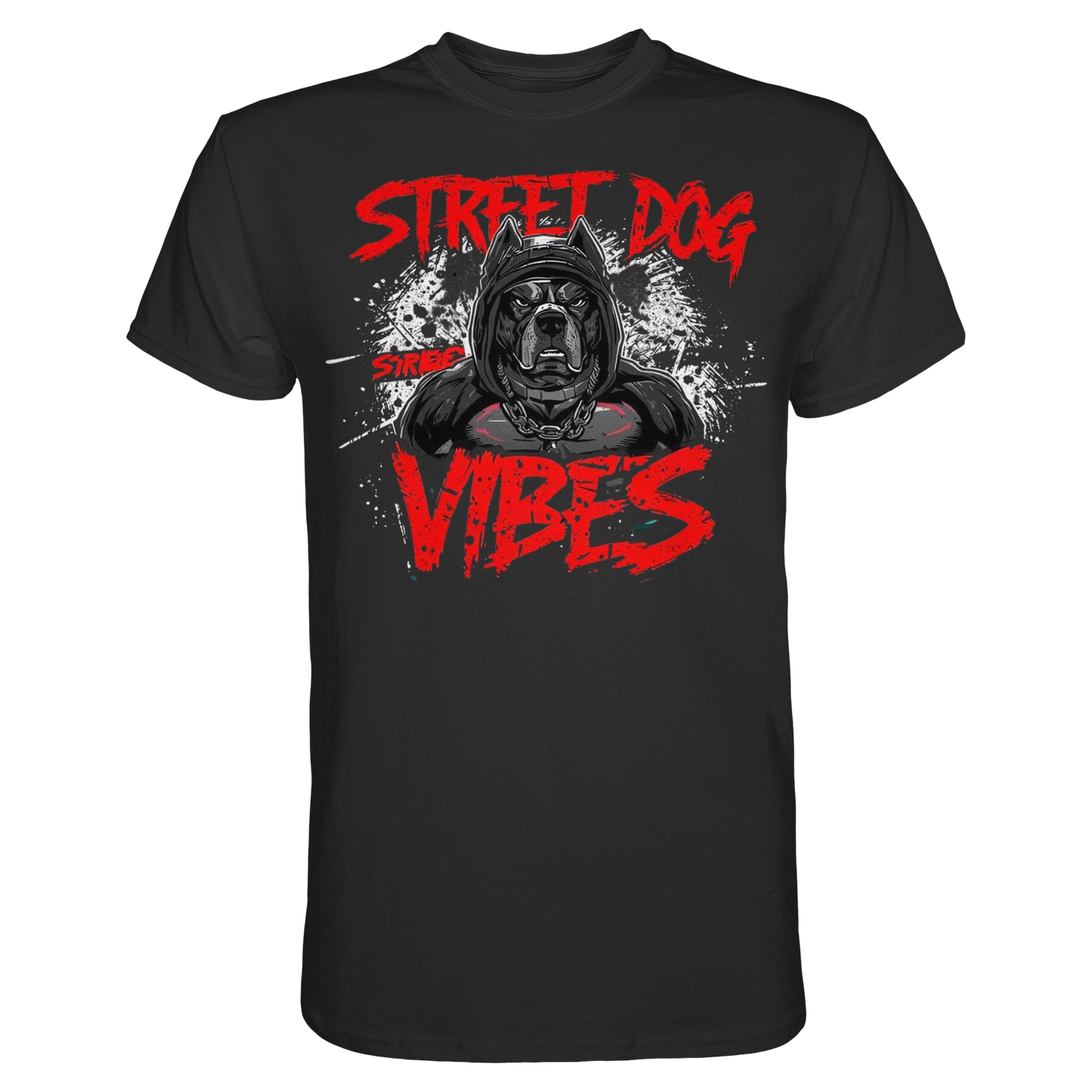 Premium Pfotenpoesie T-Shirt Street Dog Street Vibes