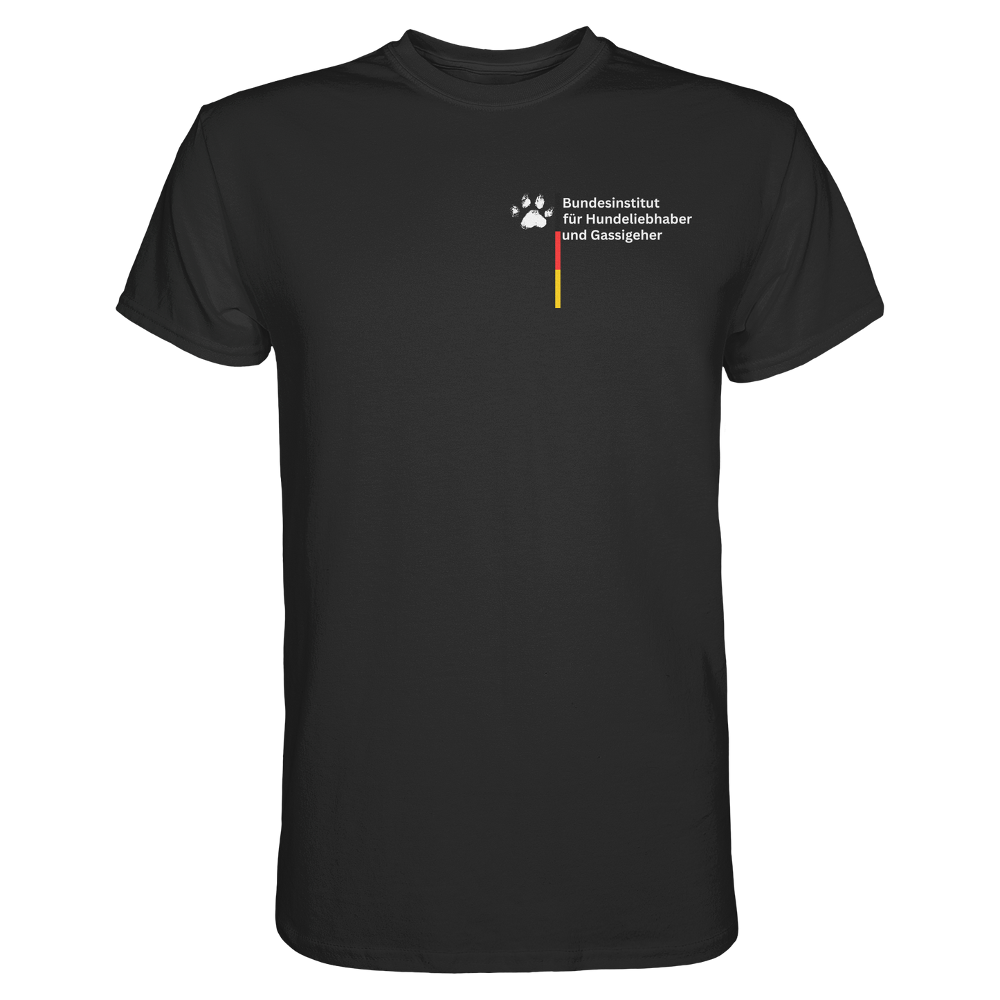 Premium Pfotenpoesie T-Shirt Bundesinstitut
