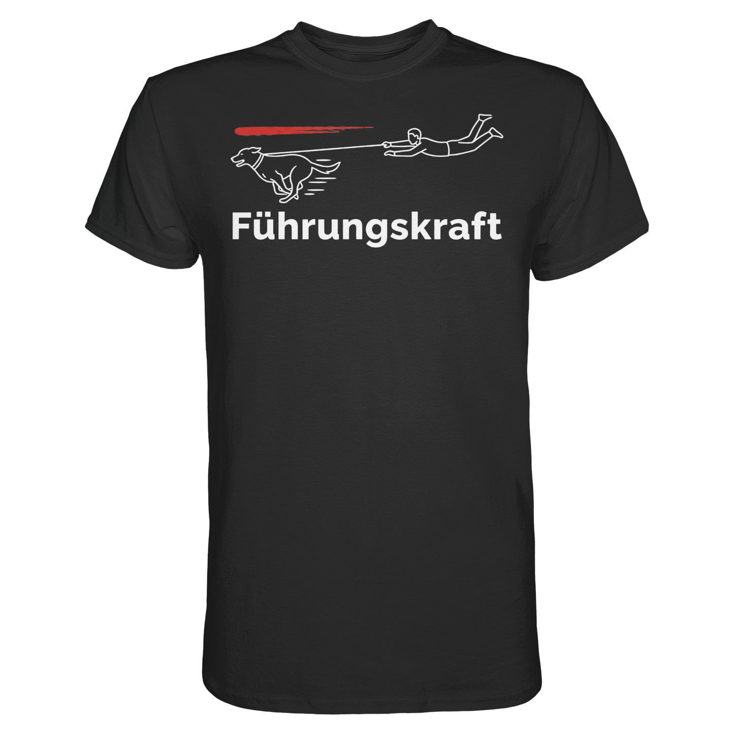 Premium Pfotenpoesie Unisex Shirt Führungskraft