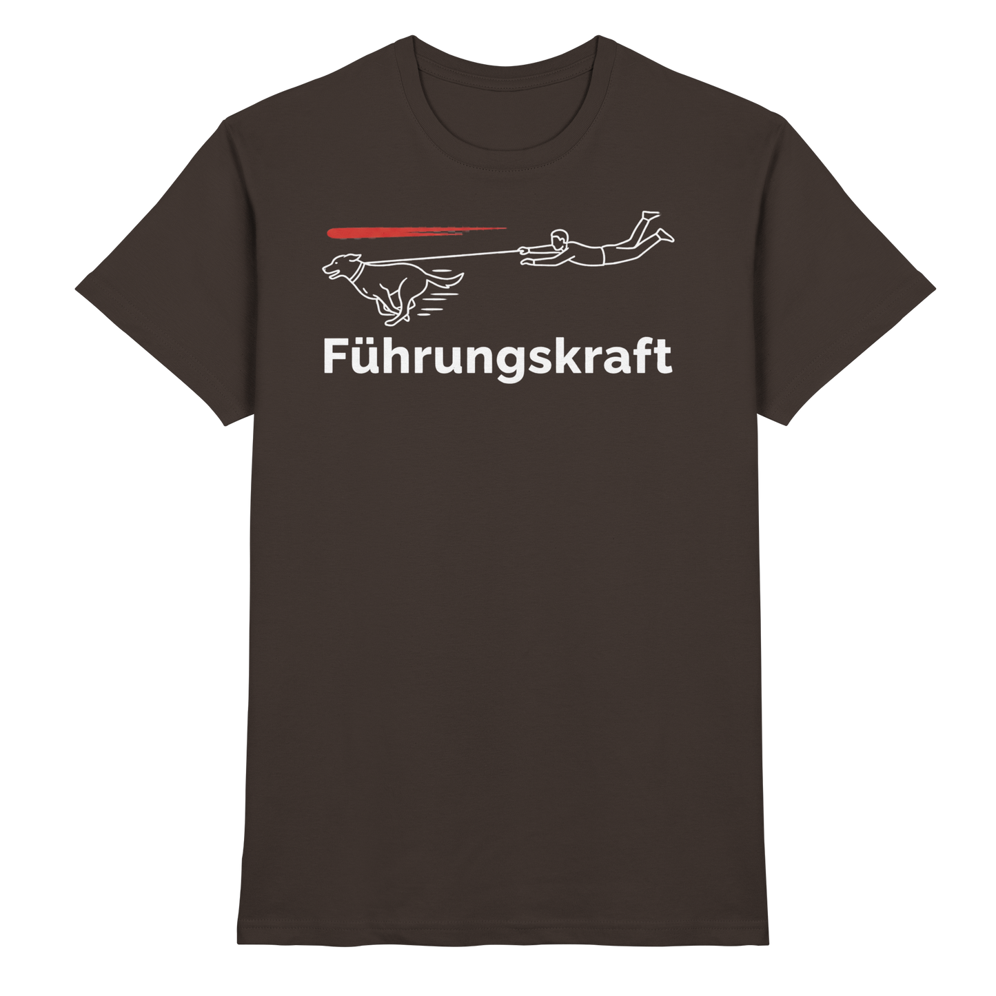 Premium Pfotenpoesie Unisex Shirt Führungskraft