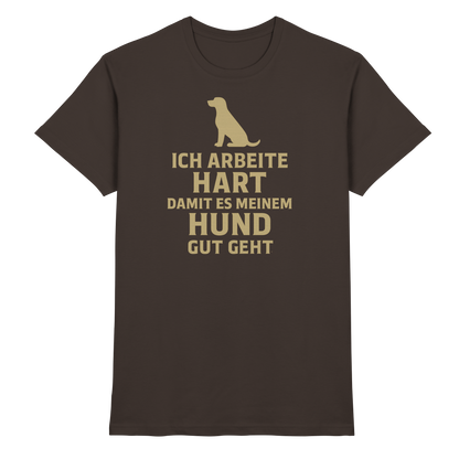 Ich Arbeite Hart Premium Unisex Shirt