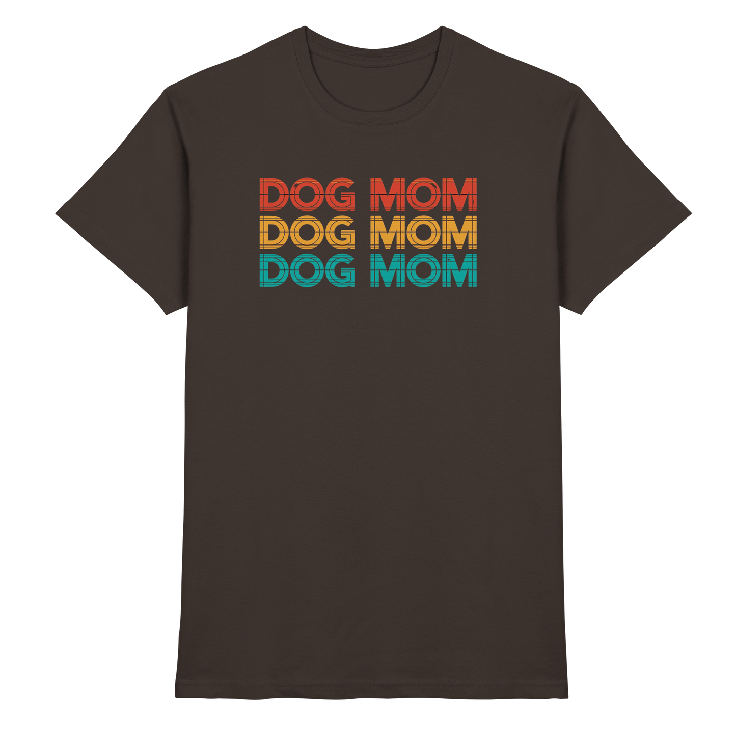 DOG MOM Premium Unisex Shirt  Pfotenpoesie
