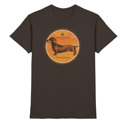 Vintage Dachshund Premium Unisex Shirt