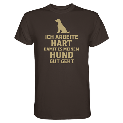 Ich Arbeite Hart Premium Unisex Shirt