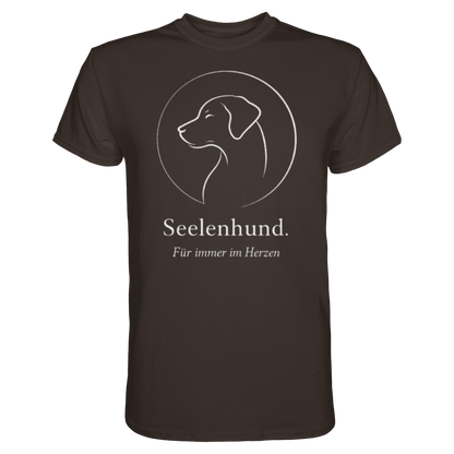 Seelenhund Für immer im Herzen Premium Unisex Shirt