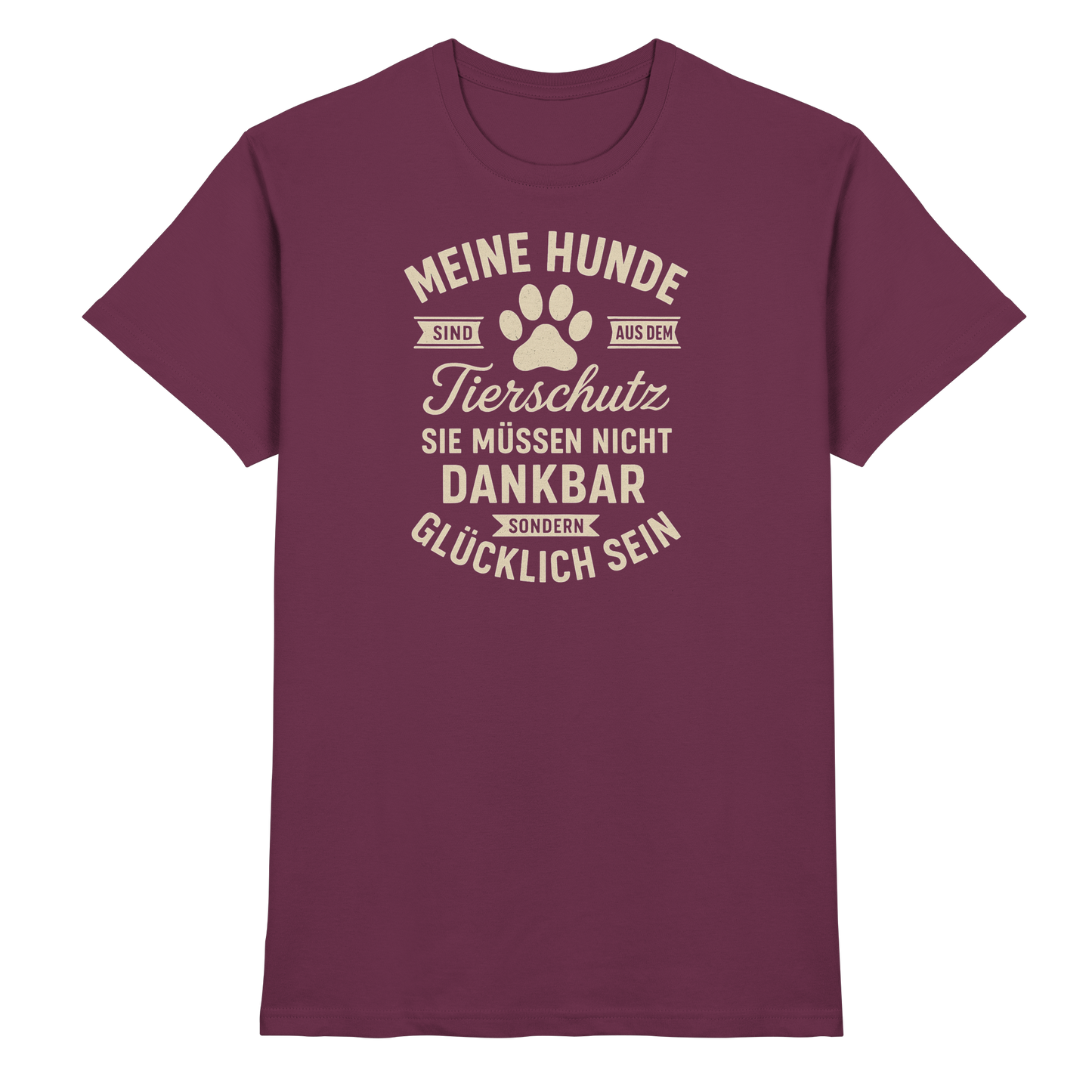 Tierschutz Premium Unisex Shirt