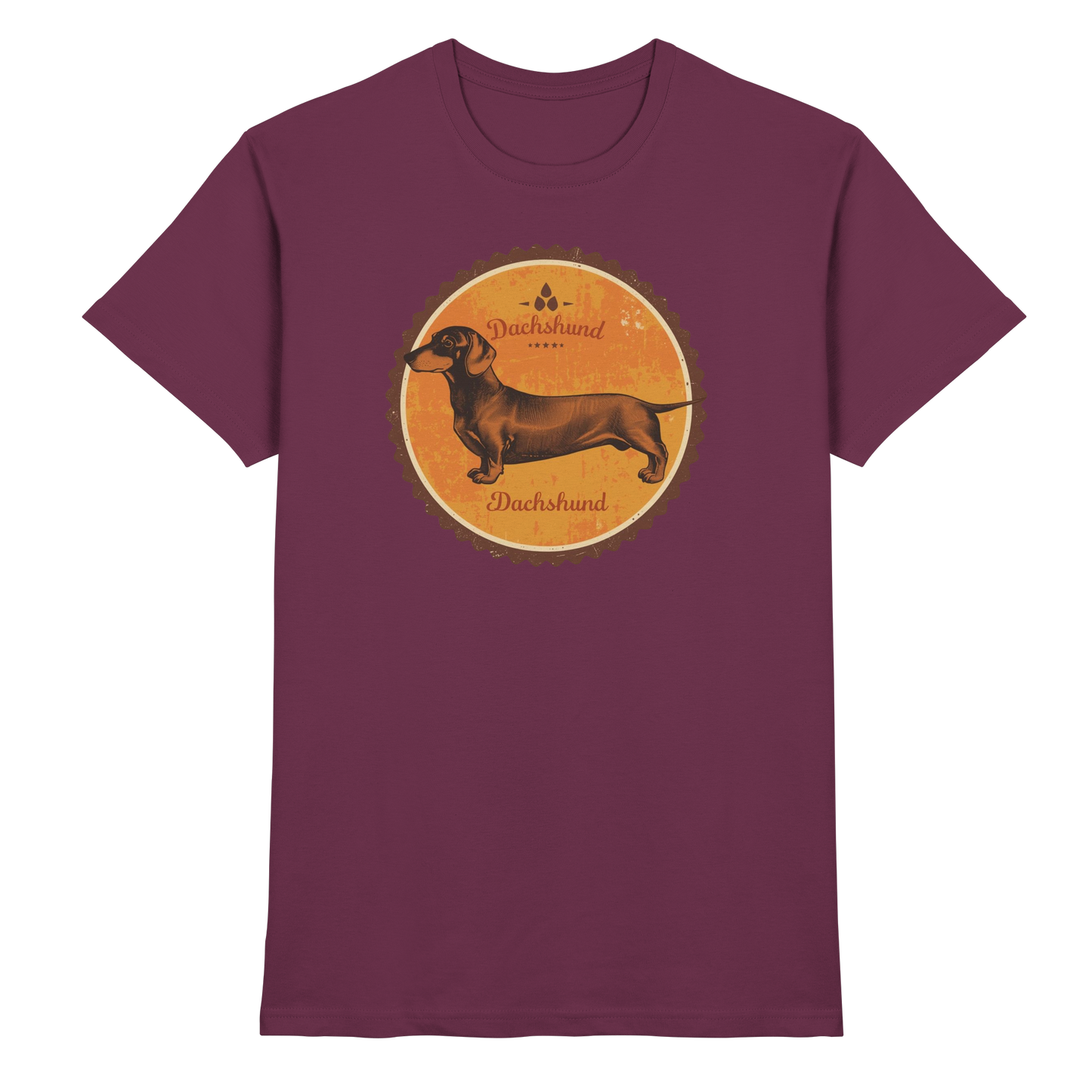 Vintage Dachshund Premium Unisex Shirt