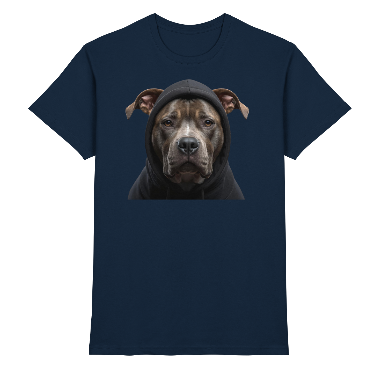 Premium Pfotenpoesie T-Shirt Pitbull