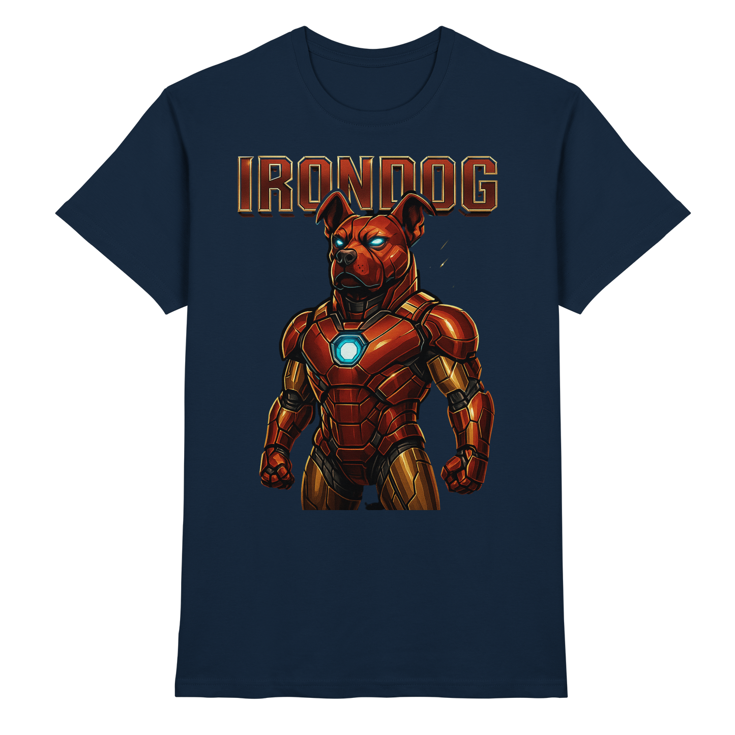 Premium Pfotenpoesie T-Shirt IRONDOG