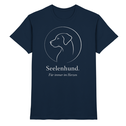 Seelenhund Für immer im Herzen Premium Unisex Shirt