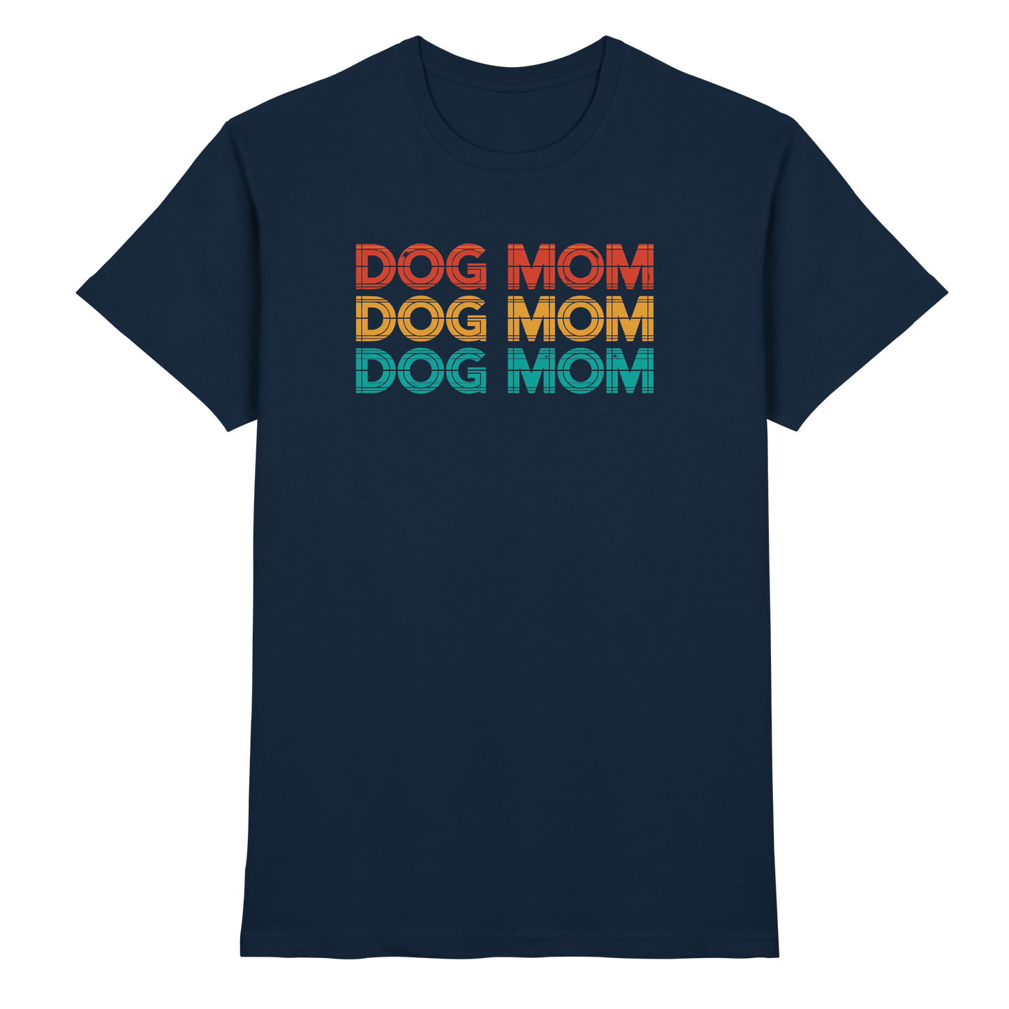 DOG MOM Premium Unisex Shirt  Pfotenpoesie