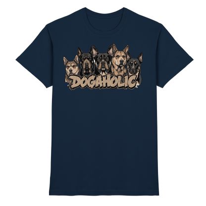 Dogaholic Premium Herren Shirt