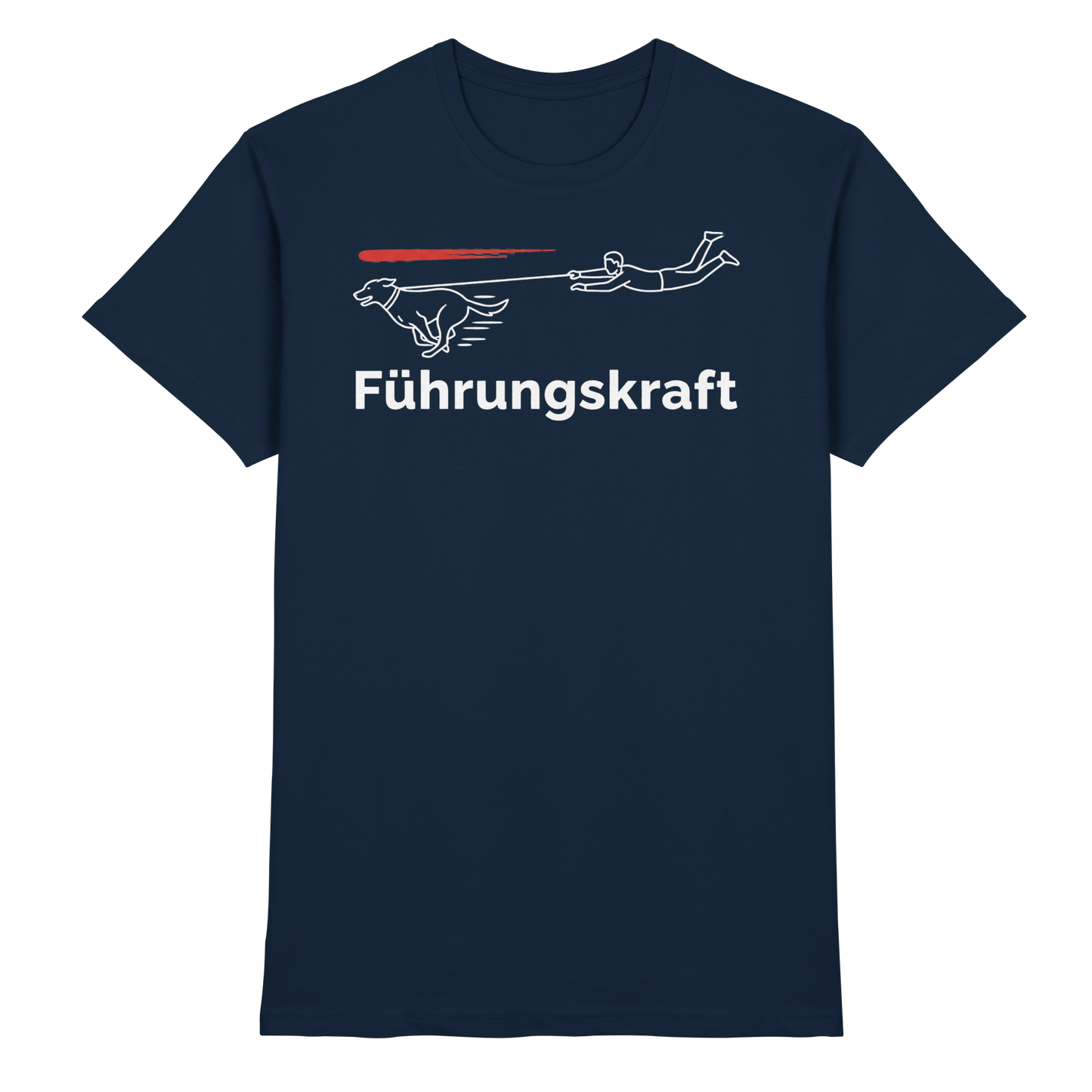 Premium Pfotenpoesie Unisex Shirt Führungskraft