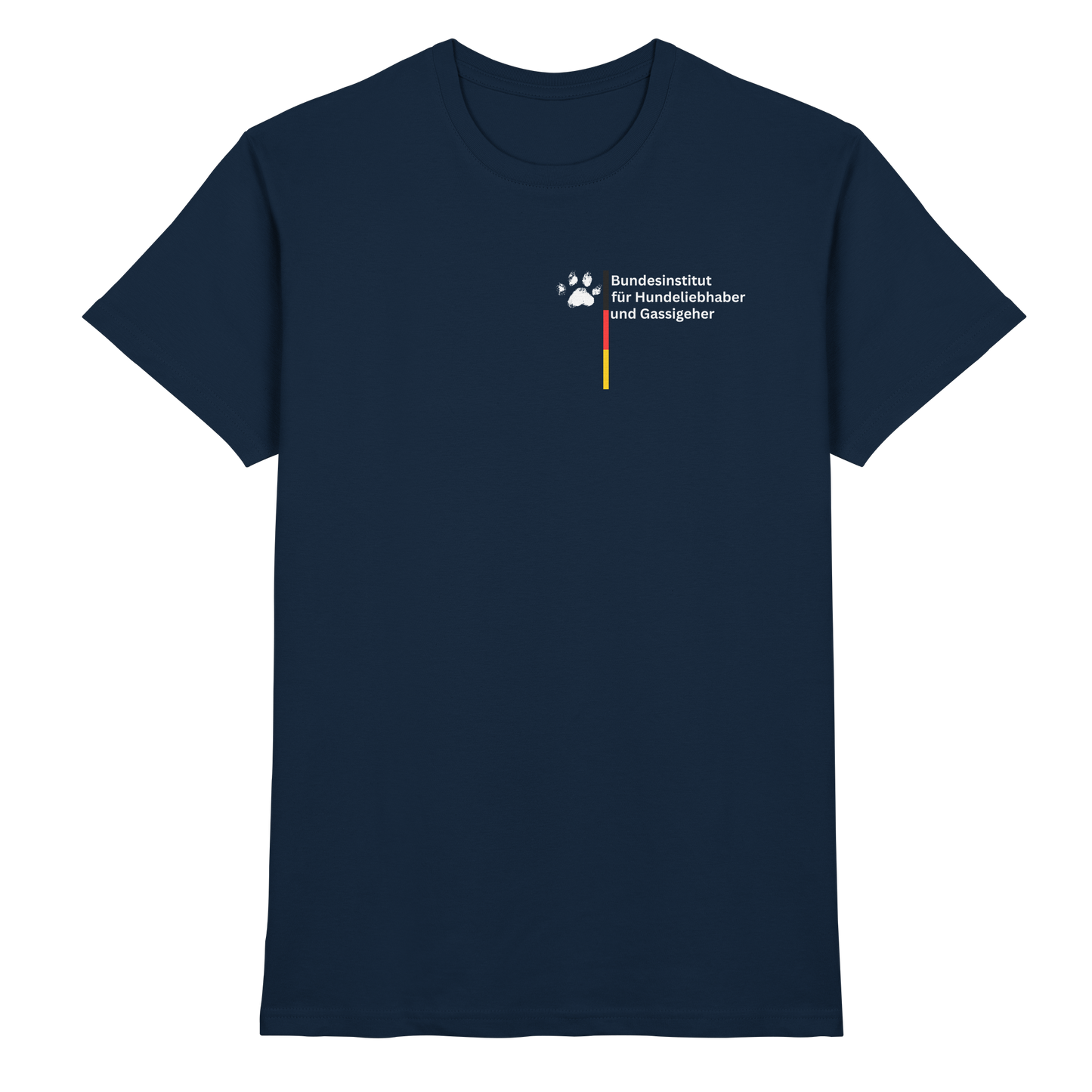 Premium Pfotenpoesie T-Shirt Bundesinstitut
