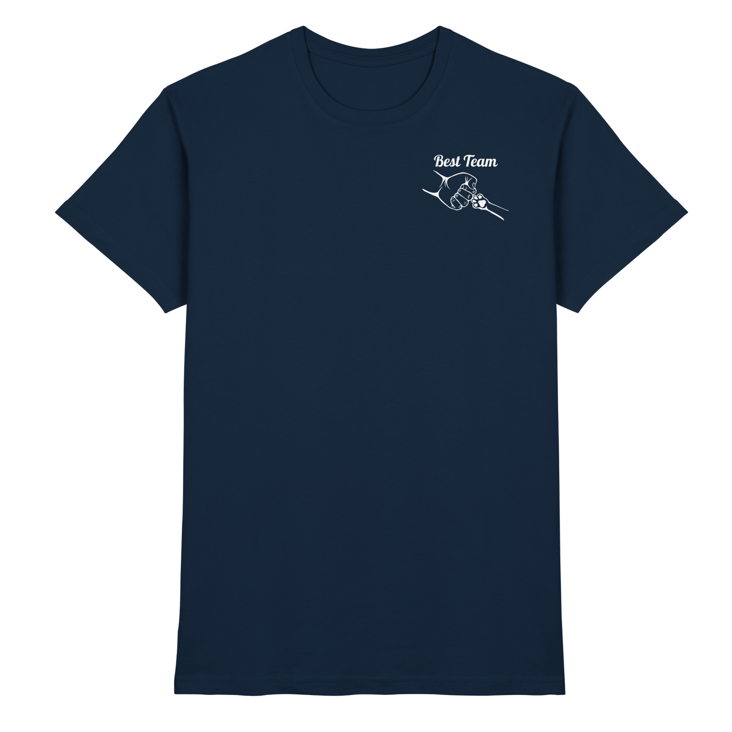 Premium Pfotenpoesie T-Shirt Best Team