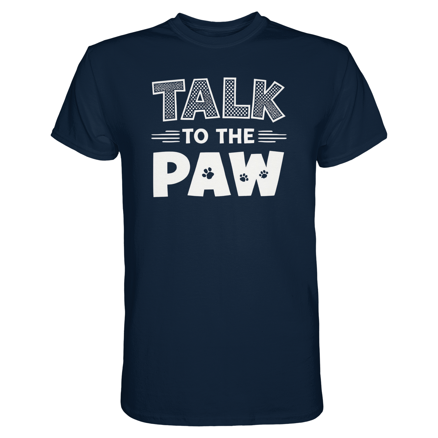 Talk to the Paw Premium Unisex Shirt Pfotenpoesie