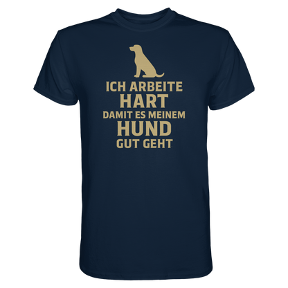 Ich Arbeite Hart Premium Unisex Shirt