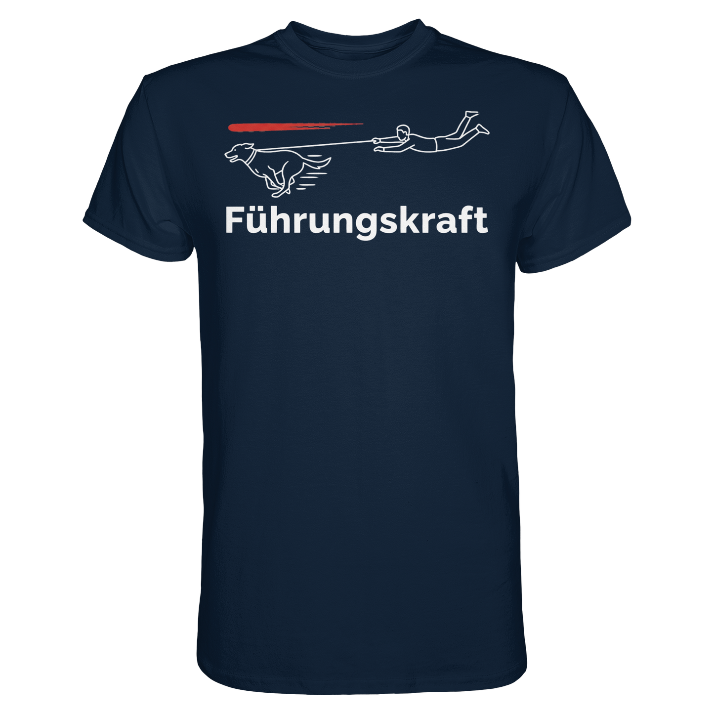 Premium Pfotenpoesie Unisex Shirt Führungskraft