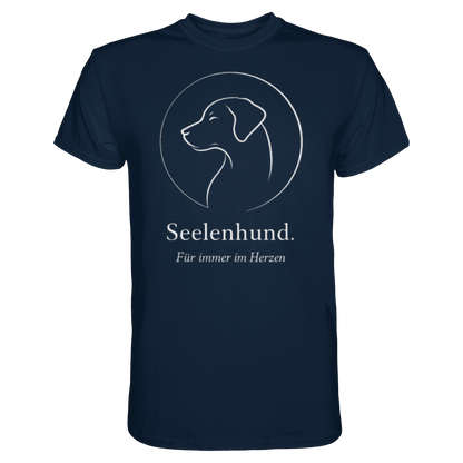 Seelenhund Für immer im Herzen Premium Unisex Shirt