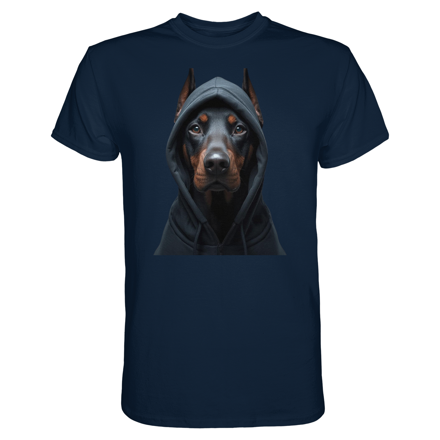 Premium Pfotenpoesie T-Shirt Dobermann