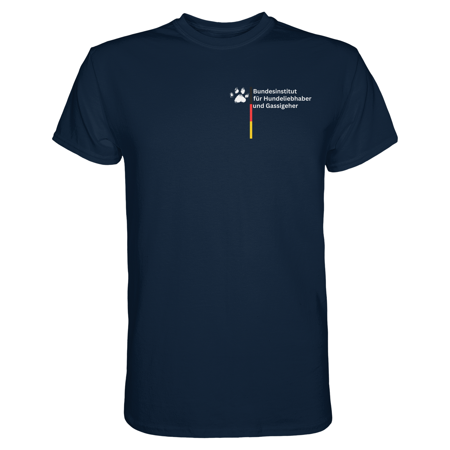 Premium Pfotenpoesie T-Shirt Bundesinstitut