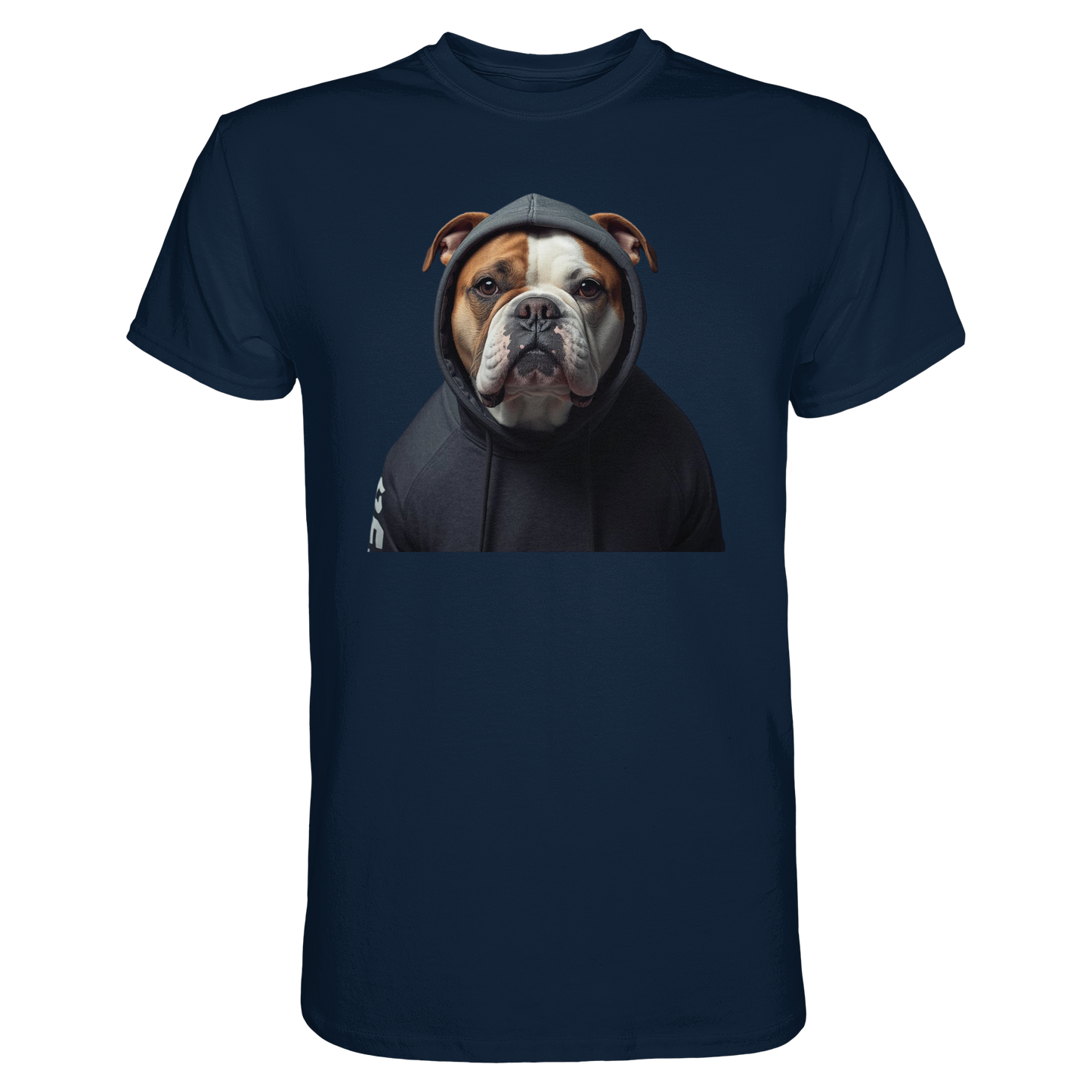 Premium Pfotenpoesie T-Shirt Amarican Bulldog