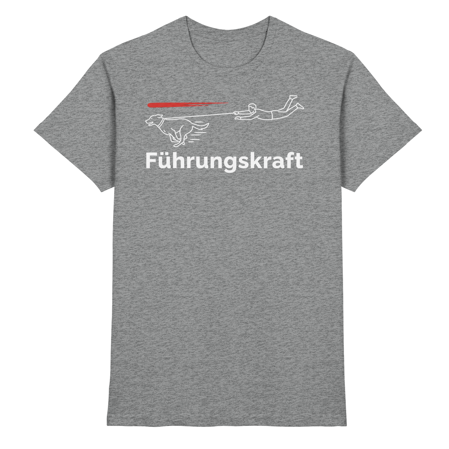 Premium Pfotenpoesie Unisex Shirt Führungskraft