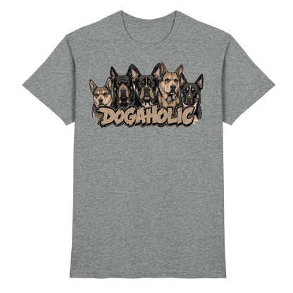 Dogaholic Premium Herren Shirt