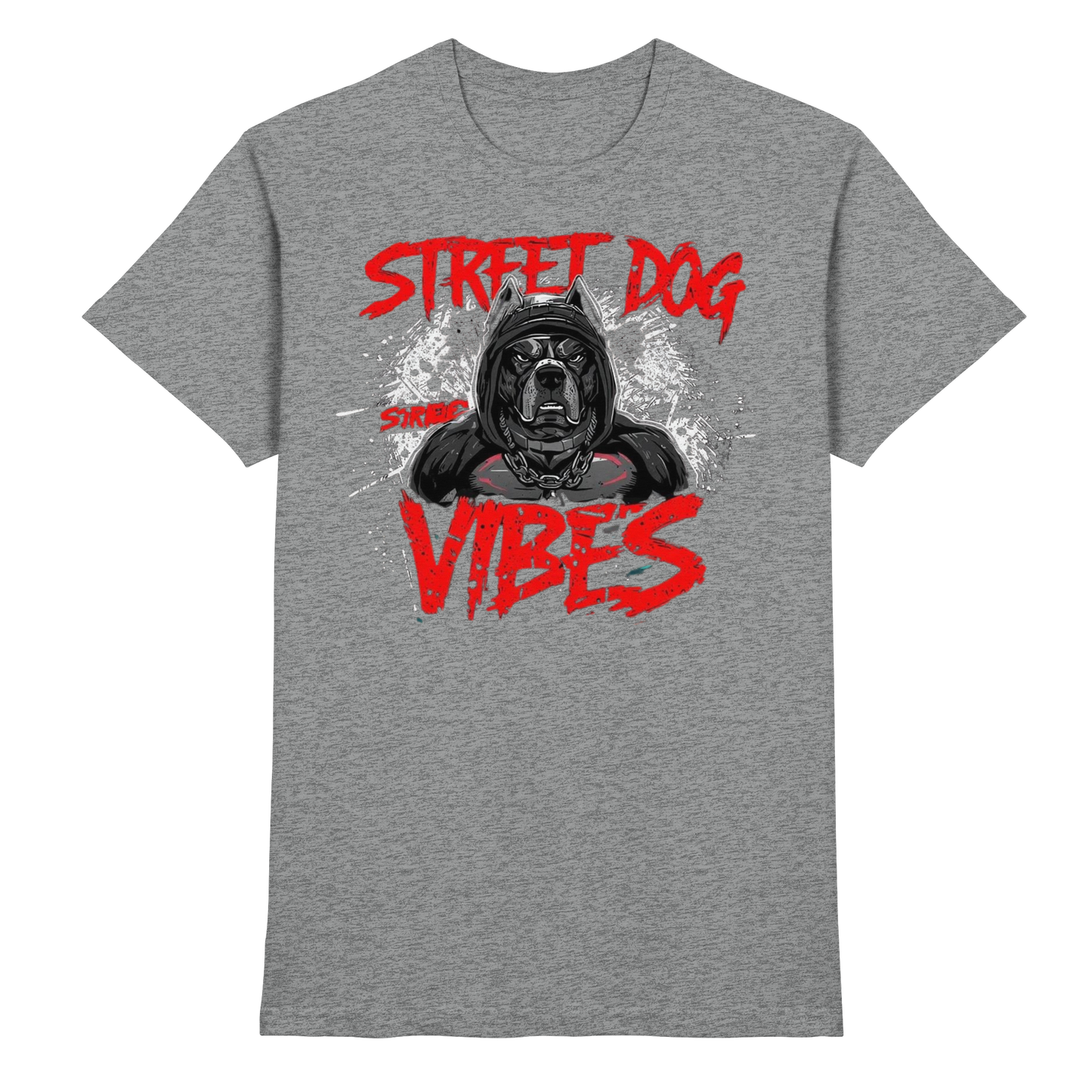 Premium Pfotenpoesie T-Shirt Street Dog Street Vibes