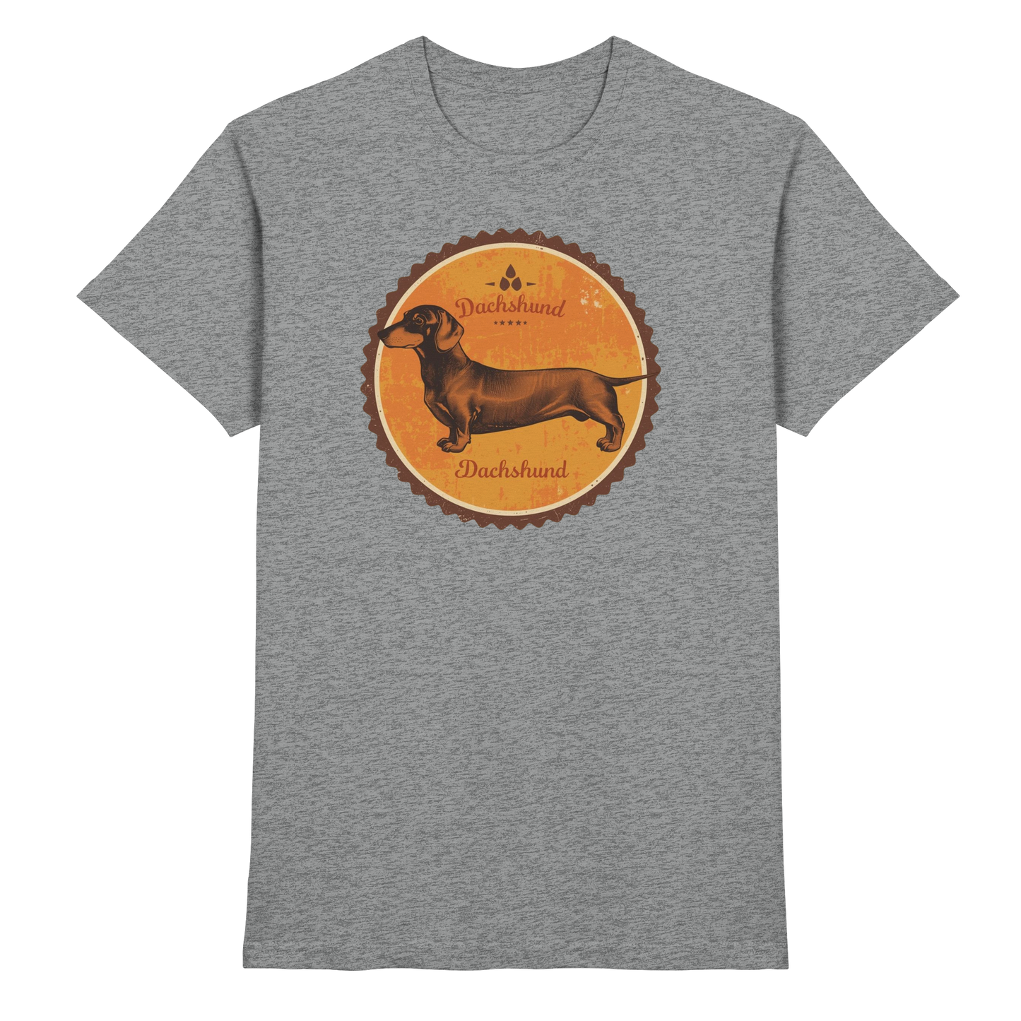Vintage Dachshund Premium Unisex Shirt