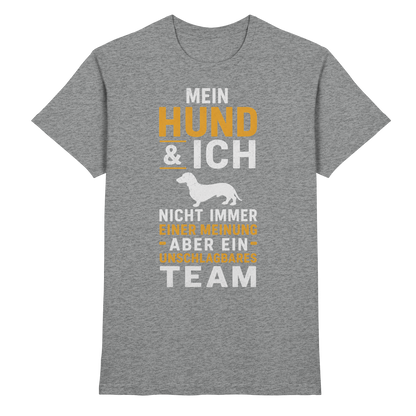 Mein Hund Und Ich - Premium Shirt