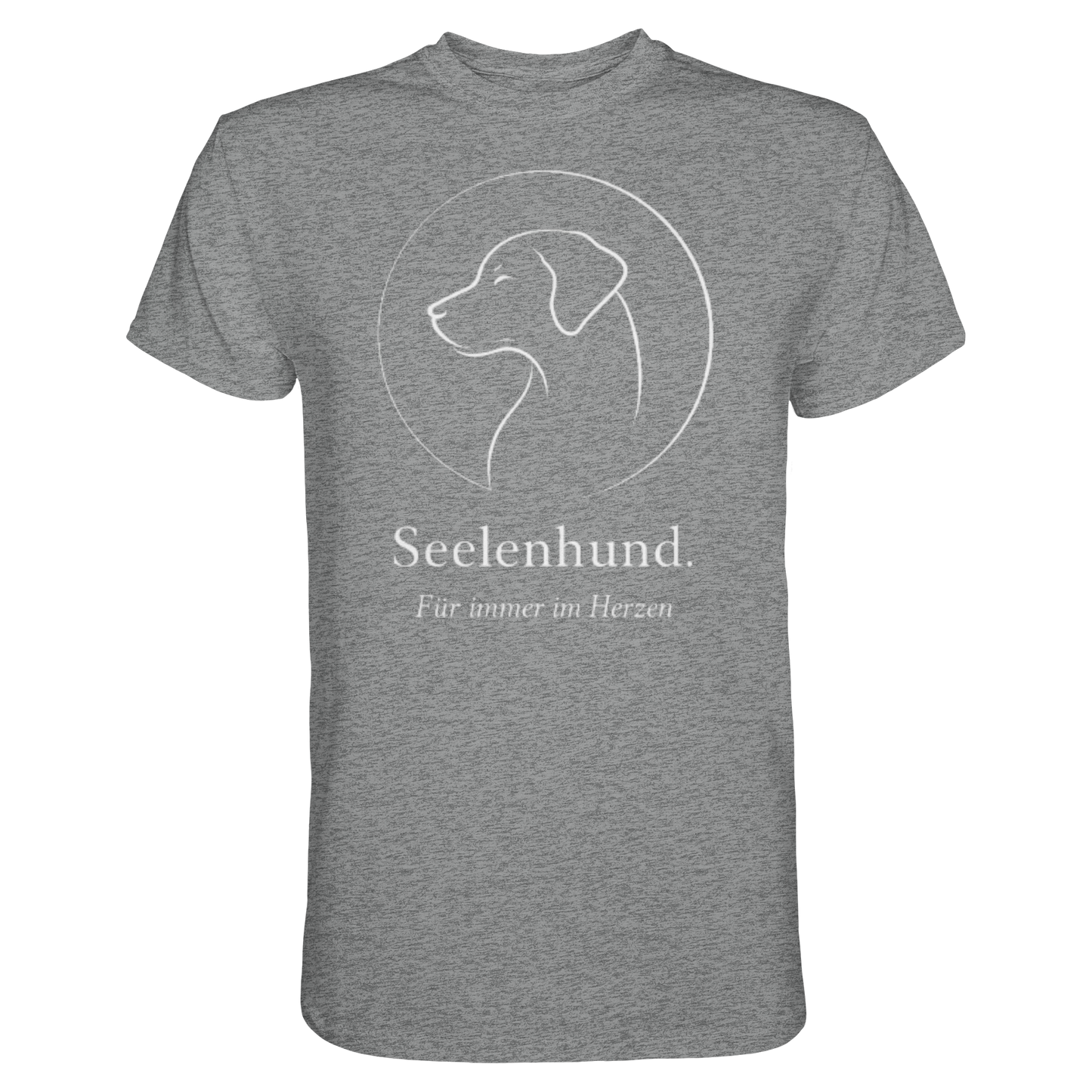 Premium Pfotenpoesie Shirt Seelenhund Für immer im Herzen