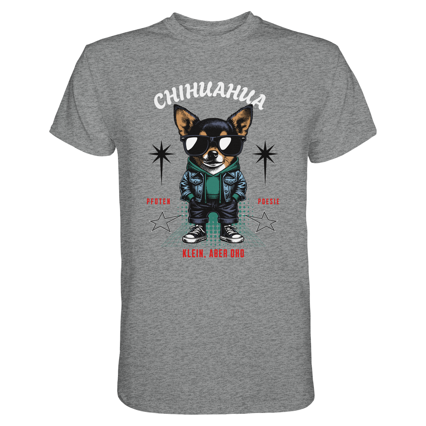 Premium Pfotenpoesie T-Shirt CHIHUAHUA