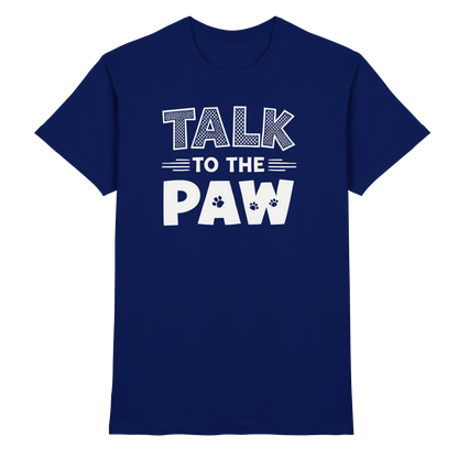 Talk to the Paw Premium Unisex Shirt Pfotenpoesie