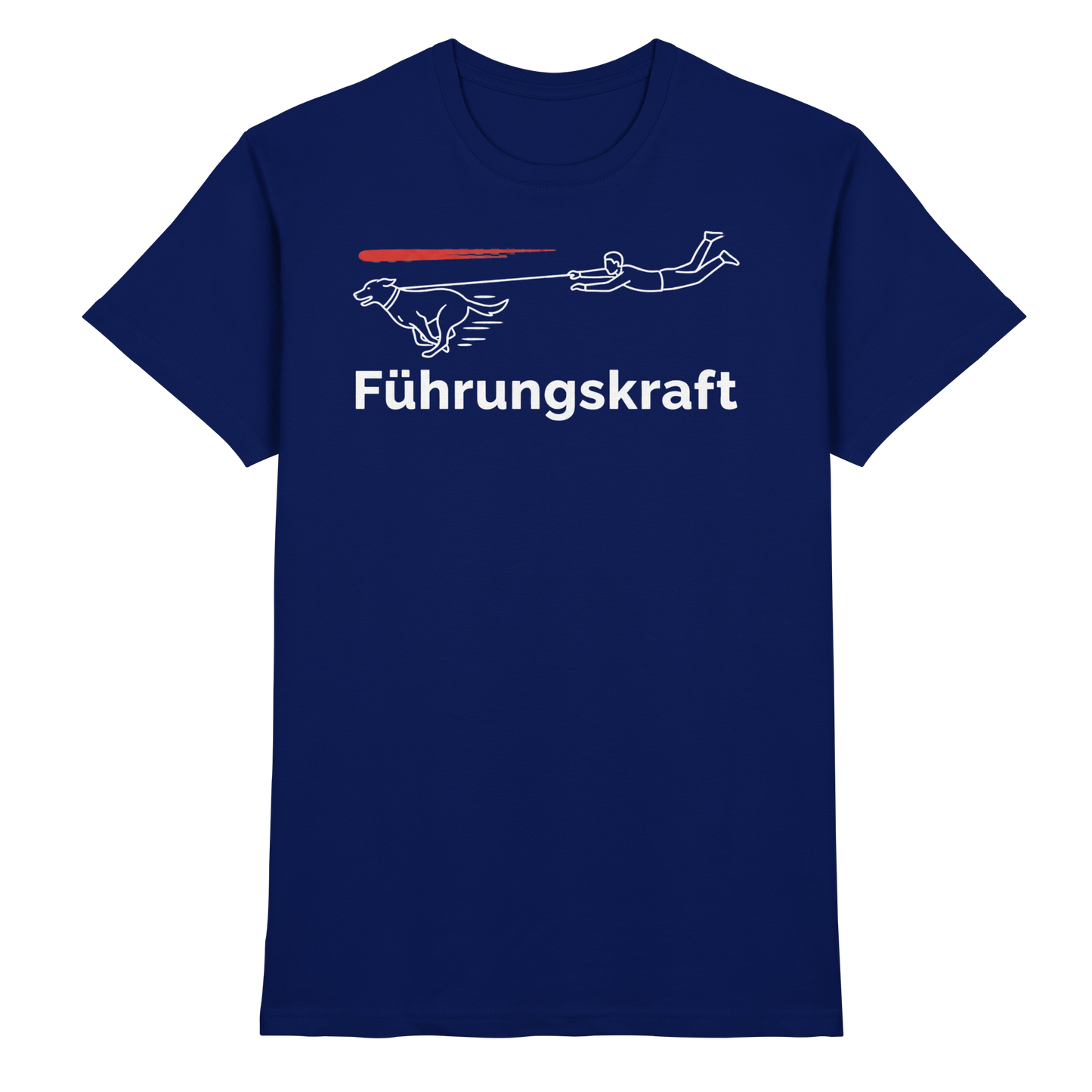 Premium Pfotenpoesie Unisex Shirt Führungskraft